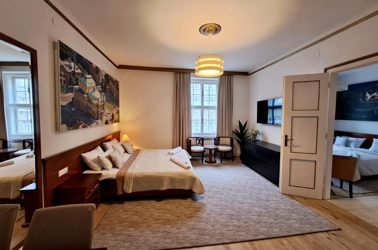 Witrina Apartments Zagreb Bagian luar foto