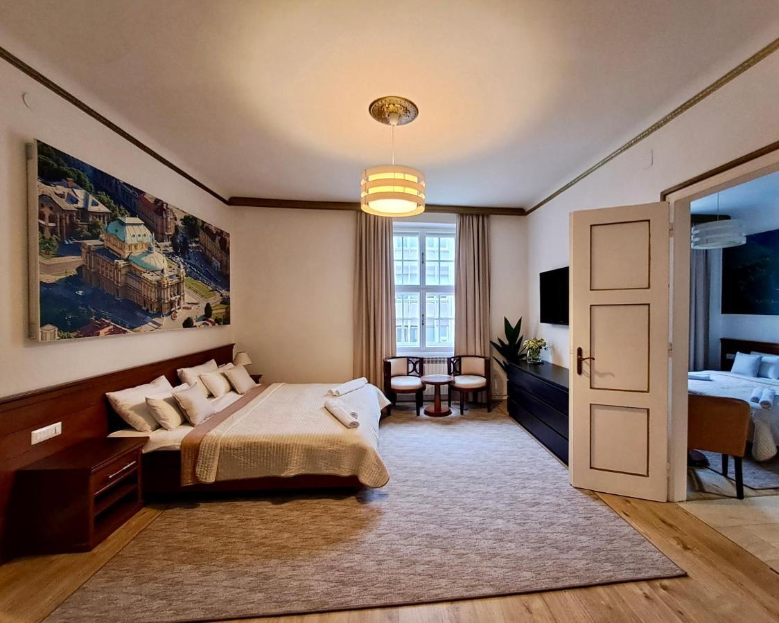 Witrina Apartments Zagreb Bagian luar foto
